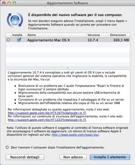 OS X 10.7.4