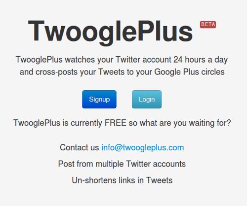 TwooglePlus