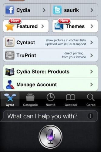 Cydia iPhone