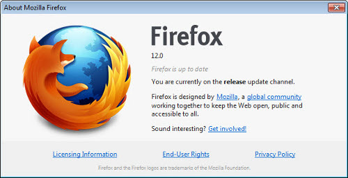 Firefox 12