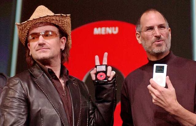 BONO APPLE JOBS U2